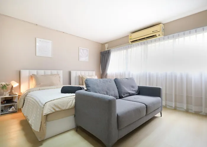 Cozy 2br For 4 Persons, Impact,wi-fi & Washer, Dmk * バンコク都