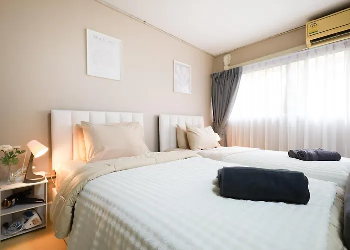 アパート Cozy 2br For 4 Persons, Impact,wi-fi & Washer, Dmk