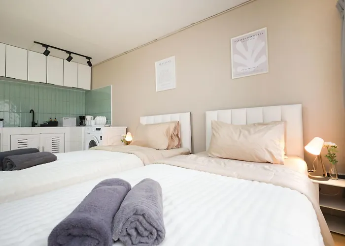 アパート Cozy 2br For 4 Persons, Impact,wi-fi & Washer, Dmk
